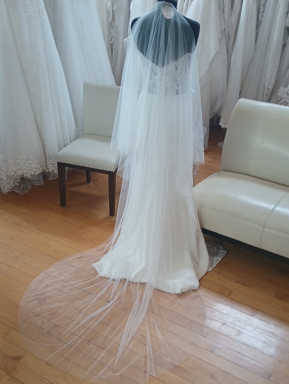 Double Layer Cathedral Veil